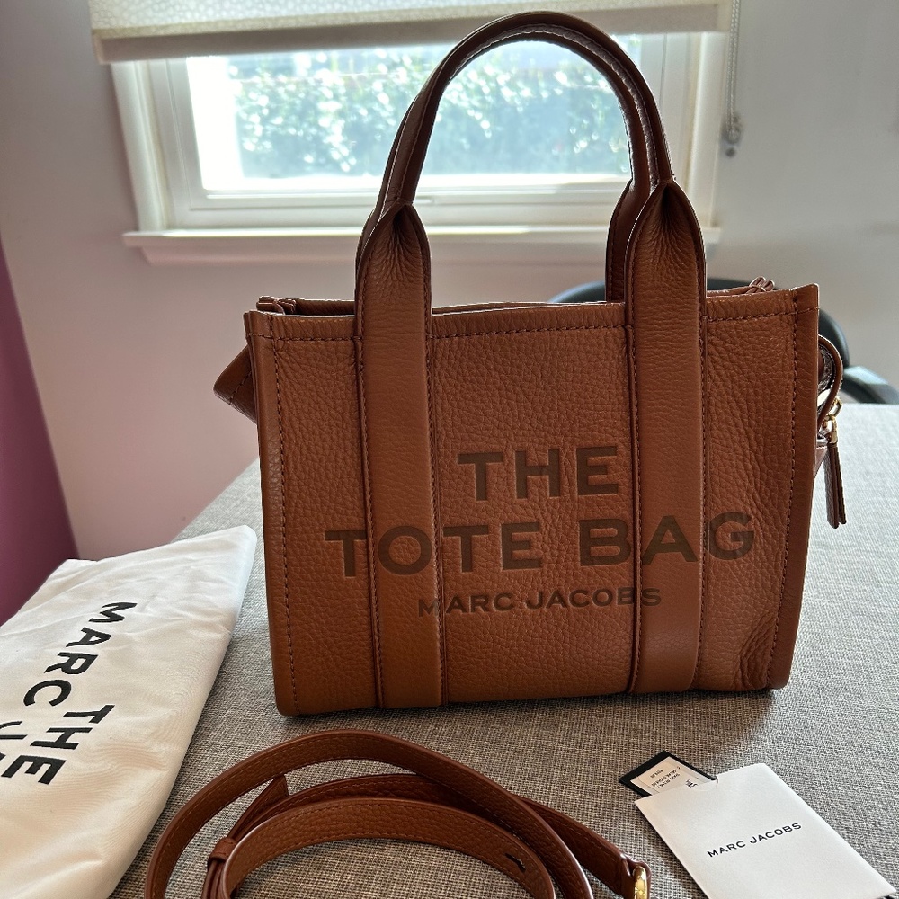 Marc Jacobs The Tote Bag, Small, Leather Argan Oil